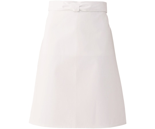 興栄繊商 厨房腰下掛け ホワイト M MB332 1枚(ご注文単位1枚)【直送品】