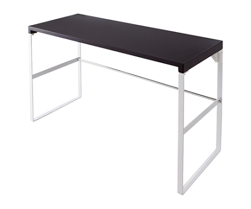 LIHITLAB 机上台<幅590mm・トールタイプ> 24黒 A7336-24 1個(ご注文単位1個)【直送品】