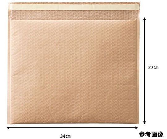 ストア・エキスプレス クッション封筒 テープ付き A4サイズ 茶 入数50枚 61-320-3-16 1セット(ご注文単位1セット)【直送品】