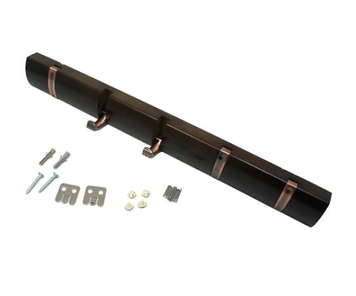 光 石膏ボード用収納フック ブラウン5連 KSFC-51 1個(ご注文単位1個)【直送品】