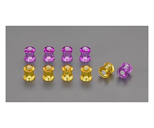 エスコ φ14x17mm  押しピン型マグネット(10個) EA781GB-51 1組(ご注文単位1組)【直送品】