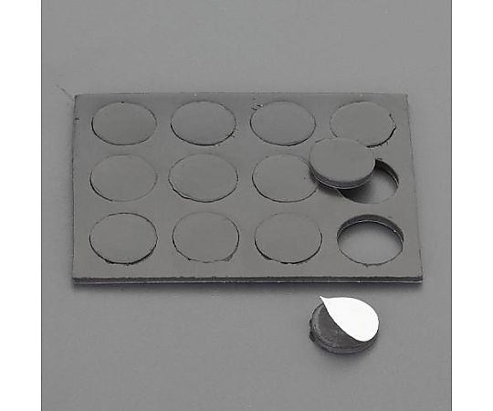 エスコ φ13mm マグネット(粘着付/12個) EA781GA-14 1セット(ご注文単位1セット)【直送品】