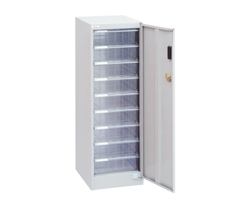 ナカバヤシ セキュリティ フロアケース A4/深型9段 ニューグレー AF-SM9 AF-SM9ニユ-グレ- 1個(ご注文単位1個)【直送品】