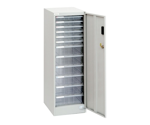 ナカバヤシ セキュリティ フロアケース A4/浅型6段/深型6段 ニューグレー AF-SH12 AF-SH12ニユ-グレ- 1個(ご注文単位1個)【直送品】