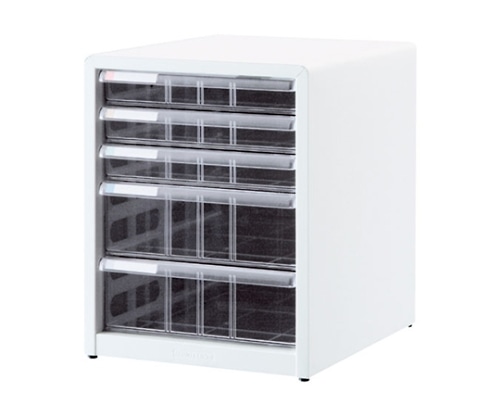 ナカバヤシ アバンテV2 レターケース A4/浅型3段×深型2段 ホワイト AL-C5/A AL-C5シロ/A 1個(ご注文単位1個)【直送品】