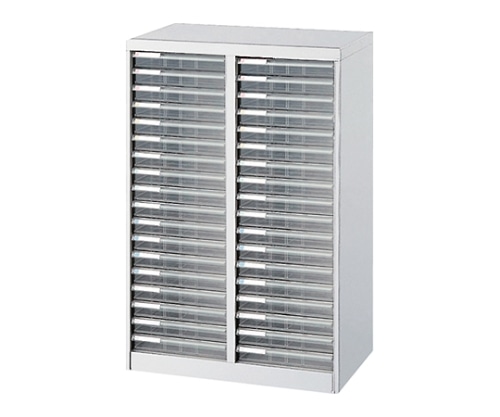 ナカバヤシ アバンテV2 フロアケース A4×2列 ニューグレー AF-36 AF-36ニユ-グレ- 1個(ご注文単位1個)【直送品】