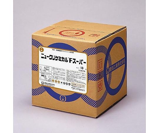 アズワン 10kg 強力アルミフィン洗浄剤(ニュークリケミカルFスーパー) EA119-95 1箱(ご注文単位1箱)【直送品】