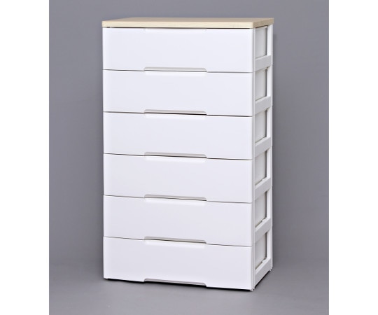 アイリスオーヤマ ウッドトップチェスト HG-806 1個（ご注文単位1個）【直送品】