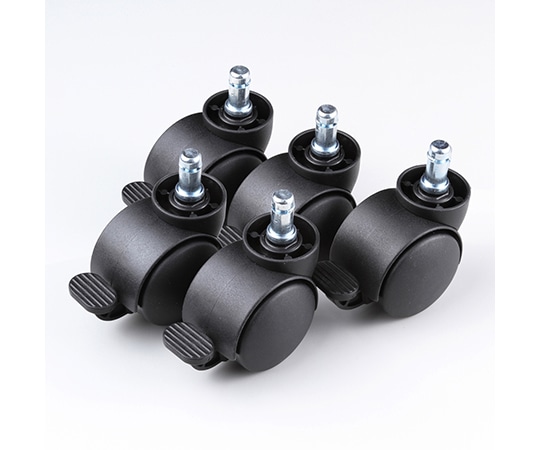 サンワサプライ 手動ストッパー付きキャスター SNC-CAST6 1セット(ご注文単位1セット)【直送品】