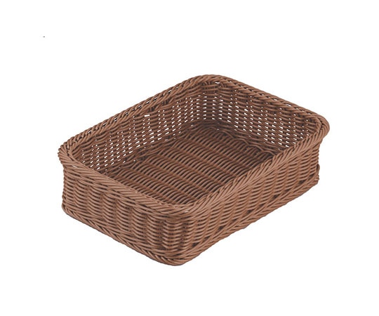 トーダイ 角型バスケット36型 ブラウン RE-318-BR 603466 1個（ご注文単位1個）【直送品】