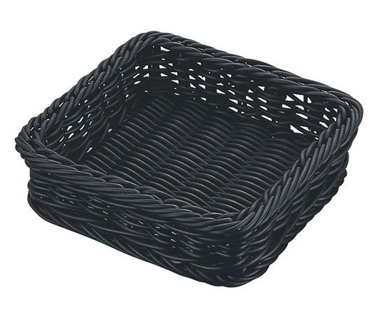 トーダイ 角型フードバスケット30型(正角) ブラック VB-930-BK 603506 1個（ご注文単位1個）【直送品】