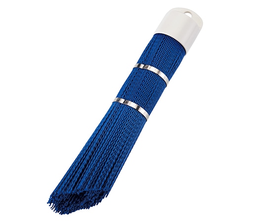 カンダ 衛生ササラブラシ斜め(樹脂製) 青 050063 1個（ご注文単位1個）【直送品】