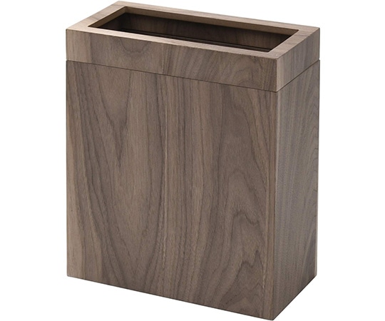 山善(YAMAZEN) ごみ袋が見えない おしゃれダストボックス 長方形 ブラウン TDB-30(BR) 1個(ご注文単位1個)【直送品】