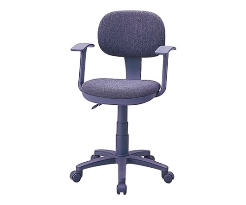 ナカバヤシ OAチェア 肘付き グレー CGN-102N 1個(ご注文単位1個)【直送品】