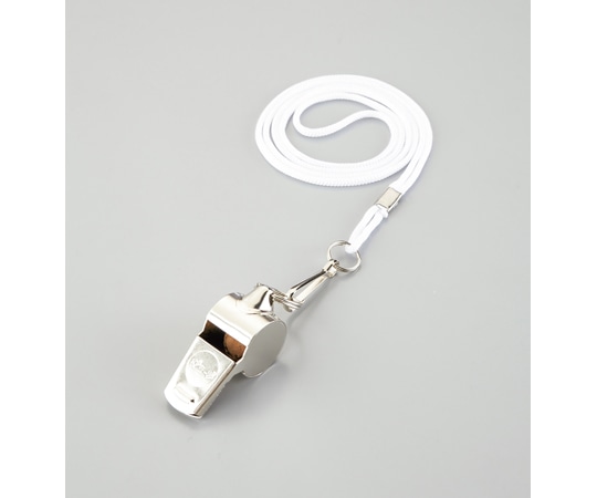 日本緑十字社 笛(ホイッスル) シルバー 笛-1 全長40mm 真ちゅう製 144001 1個（ご注文単位1個）【直送品】