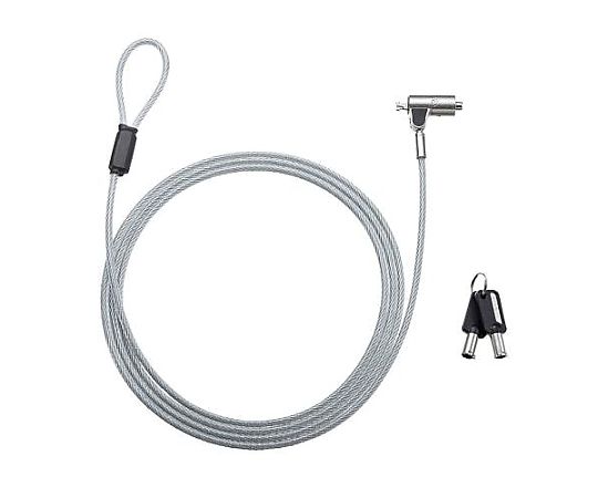 アズワン φ4.4mmx2.0m セキュリティワイヤー(Nano Saver対応) EA983TS-232 1個(ご注文単位1個)【直送品】