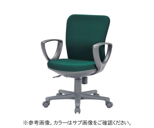 アイコ チェア ローバックサークル肘タイプ Pブルー ビニールレザー OA-1155CJ(VG1)PBU 1個(ご注文単位1個)【直送品】