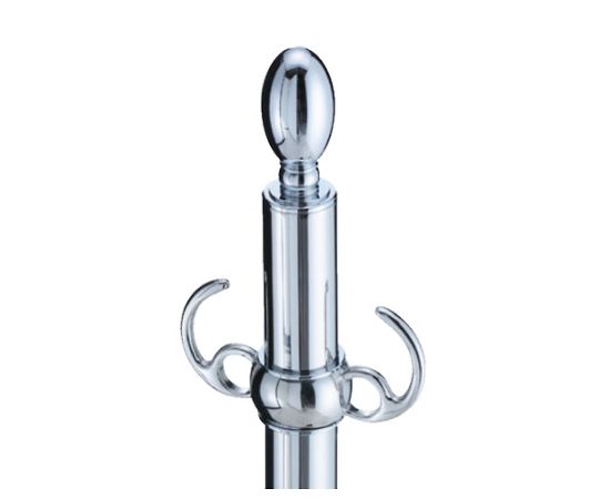 シロクマ フロアパーティションポールクローム/鏡面 FPP0308 1個(ご注文単位1個)【直送品】