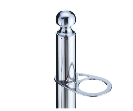 シロクマ フラワーポールクローム/鏡面 FPP0185 1個(ご注文単位1個)【直送品】