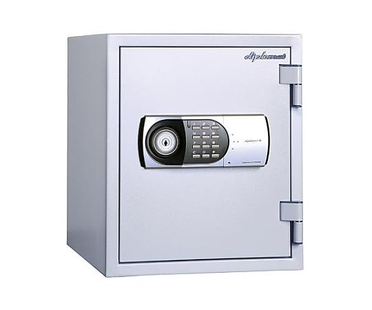 エスコ 352x454x 412mm 二重扉耐火金庫 EA961KD-12 1台(ご注文単位1台)【直送品】