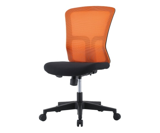 井上金庫 オフイスチェア (GSMシリーズ) メッシュタイプ オレンジ GSM-10-OR 1台(ご注文単位1台)【直送品】