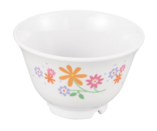 エンテック 湯呑(口反り) 花束(ブーケ) BU-107 1個（ご注文単位1個）【直送品】