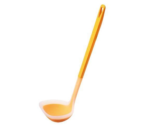 マーナ トライアングリップ シリコーンお玉 イエロー K534Y 1個（ご注文単位1個）【直送品】