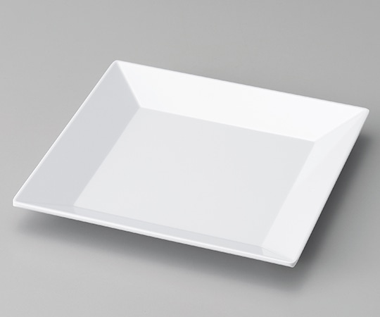 エンテック スクエアプレート 白 SP-11W 1個（ご注文単位1個）【直送品】