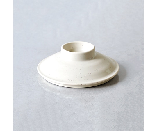 関東プラスチック工業 粉引 飯椀(蓋) M-1801KH 1個(ご注文単位1個)【直送品】