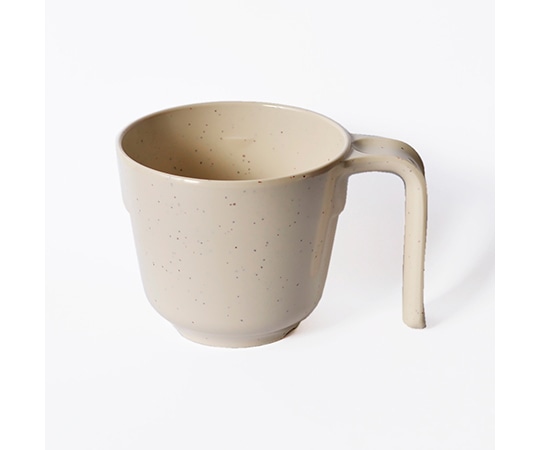 関東プラスチック工業 粉引 ユニバーサルマグカップ MN-650 1個（ご注文単位1個）【直送品】