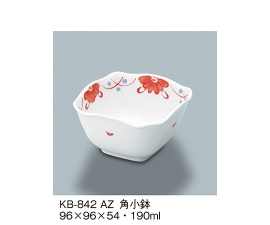 三信化工 角小鉢 あじわい KB-842_AZ 1個（ご注文単位1個）【直送品】
