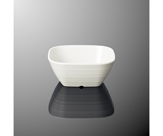 国際化工 10cm角小鉢 ホワイトDC G 196-IWD 1個（ご注文単位1個）【直送品】