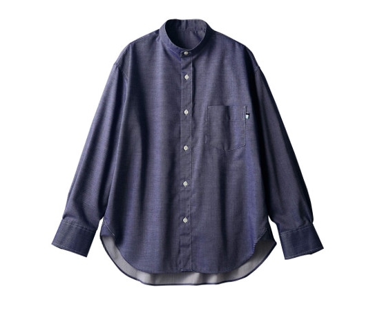 住商モンブラン ワイドシャツ 兼用 長袖 ネイビー M BW2503-9 1枚（ご注文単位1枚）【直送品】