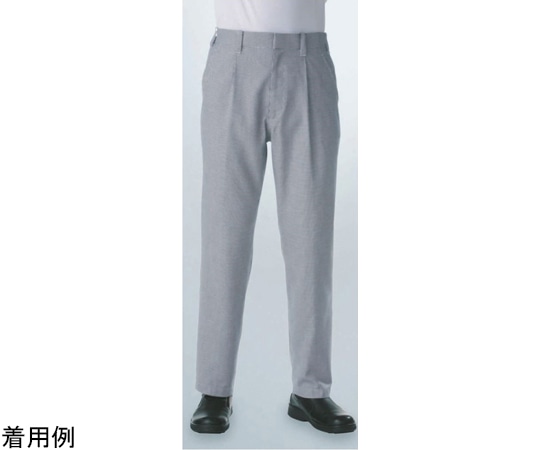 KAZEN 千鳥格子パンツ チドリ 3L 830-91 3L 1枚（ご注文単位1枚）【直送品】