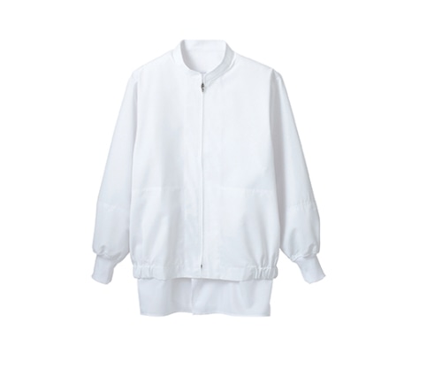 住商モンブラン ジャンパー 男女兼用 長袖 白 エコ 8-455 L 1枚（ご注文単位1枚）【直送品】