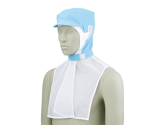 住商モンブラン 頭巾帽子 ブルー エコ 9-1022 L 1枚（ご注文単位1枚）【直送品】