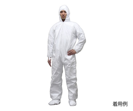 デュポン デュポンタイベックRアイソクリーンR滅菌カバーオール(フード･ブーツカバー 一体型)25着入 L IC105CS-L 1箱 (ご注文単位1箱)【直送品】