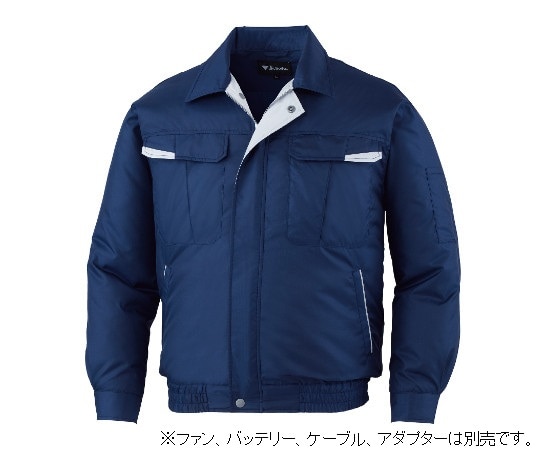 自重堂 空調服長袖ブルゾン ネービー EL 87010-011-EL 1枚(ご注文単位1枚)【直送品】