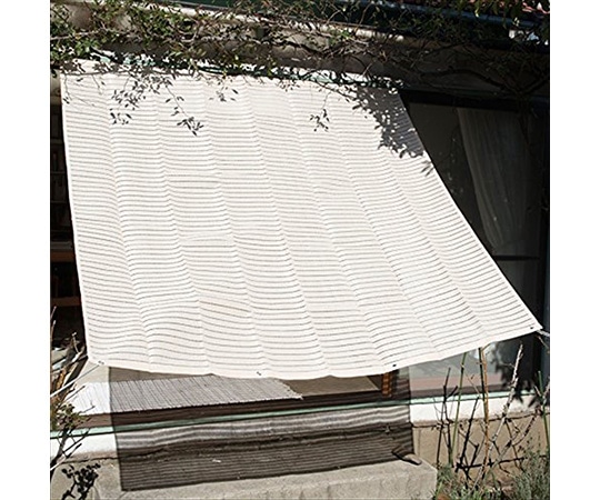 山善(YAMAZEN) 涼風シェード 2×2m アイボリー BRGS-2020(IV) 1枚(ご注文単位1枚)【直送品】