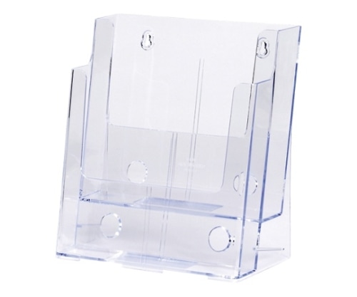 セキセイ カタログスタンド A4判タテ2段 CSD-2772-00 1個(ご注文単位1個)【直送品】