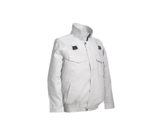 リンクサス ワークブルゾン(綿100%) シルバーグレー ハーネスタイプ L LX-6700WFHS-L 1着(ご注文単位1着)【直送品】