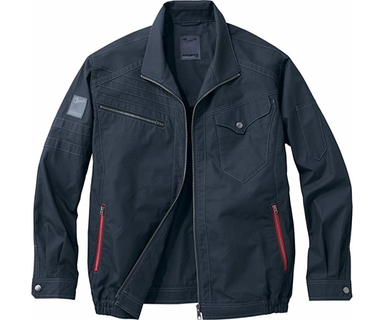 自重堂 空調服長袖ブルゾン チャコールグレー 5L 54070 1枚(ご注文単位1枚)【直送品】