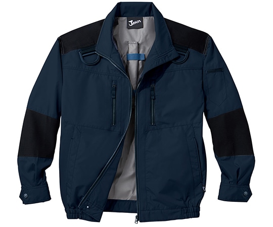 自重堂 空調服長袖ブルゾン ネービー 5L 54080 1枚(ご注文単位1枚)【直送品】