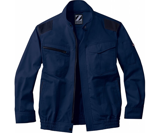 自重堂 空調服長袖ブルゾン ネービー M 74040 1枚(ご注文単位1枚)【直送品】