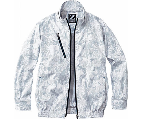 自重堂 空調服長袖ブルゾン シルバーカモフラ LL 74050 1枚(ご注文単位1枚)【直送品】