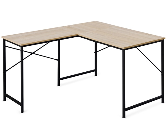 アイリスオーヤマ L型デスクライト ナチュラル/ブラック LDK-1311 1台(ご注文単位1台)【直送品】