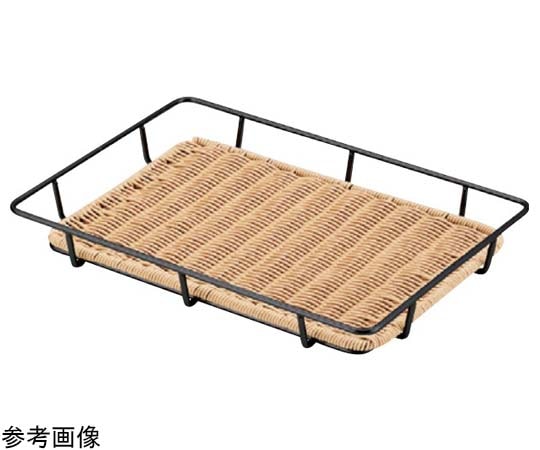 アズワン 黒スチール パンラック・パントレー付(アイボリー)410×290×50mm(40型) BB-809-IV 1個（ご注文単位1個）【直送品】