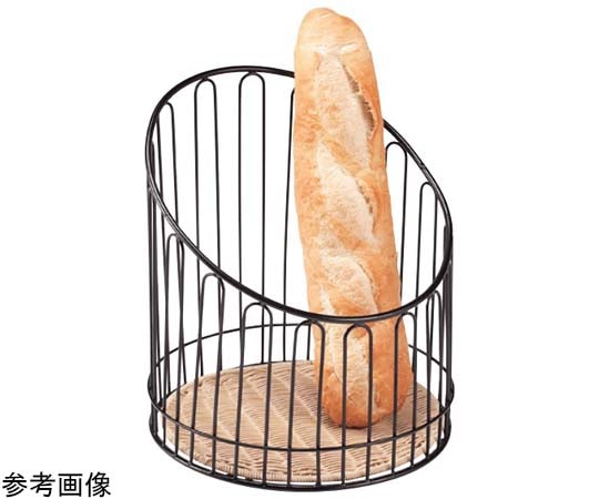 プリート プリート バスケットスタンド丸(ナチュラル)φ355×300mm 低 DS508-30-NA 1個（ご注文単位1個）【直送品】