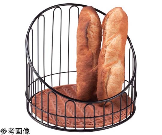 プリート プリート バスケットスタンド丸(ブラウン)φ355×400mm 高 DS508-40-BR 1個（ご注文単位1個）【直送品】