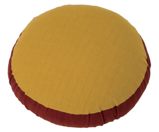 アズワン 円筒ビーズ 座布団 金茶 CRE0010YT 1個（ご注文単位1個）【直送品】